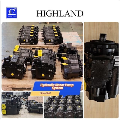 System pomp hydraulicznych z silnikiem