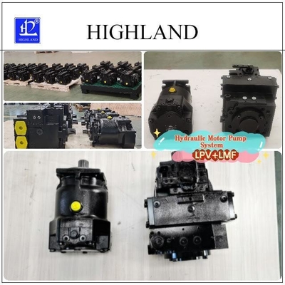 System pomp hydraulicznych z silnikiem