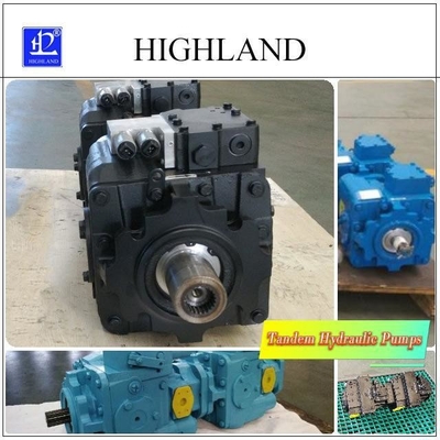 Wszechstronne tandemowe pompy hydrauliczne do zastosowań przemysłowych z obiegiem zamkniętym