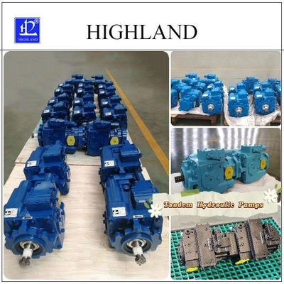 Pompy hydrauliczne typu tandem z zamkniętym obwodem do zastosowań wysokiego ciśnienia