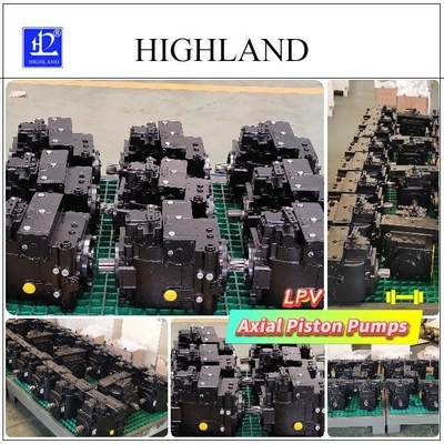 Hydrauliczne pompy tłokowe osiowe z pompą oleju ładowania dla płynnego działania