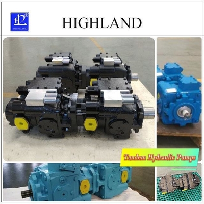 Pompy hydrauliczne tandemowe z płytą swash plate zapewniają płynną pracę