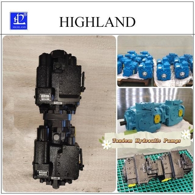 Pompy hydrauliczne tandemowe z płytą swash plate zapewniają płynną pracę