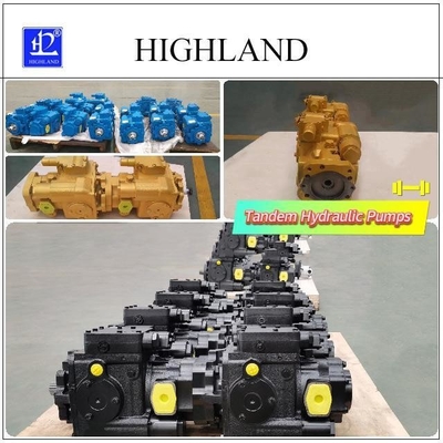Pompy hydrauliczne tandemowe o dużej wydajności zapewniające optymalną wydajność przemysłową