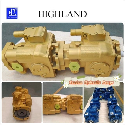 Dokładna kontrola hydrauliczna z tandemowymi pompami hydraulicznymi do procesów przemysłowych