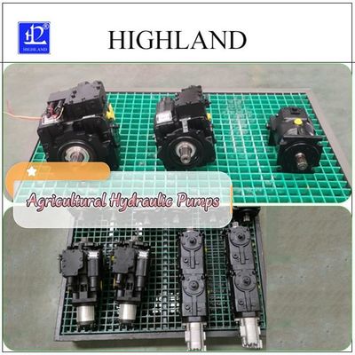 Highland 97% Wydajność Żelazo odlewane Zmiennego przemieszczania Hydraulic Axial Plunger Pump dla maszyn rolniczych