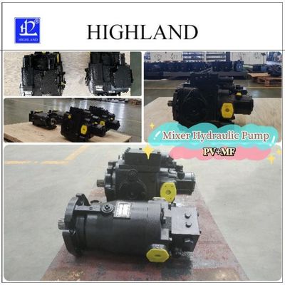 Wyższe ciśnienie żelazo odlewane z zmiennym przemieszczeniem Mixer Truck Hydraulic Pump